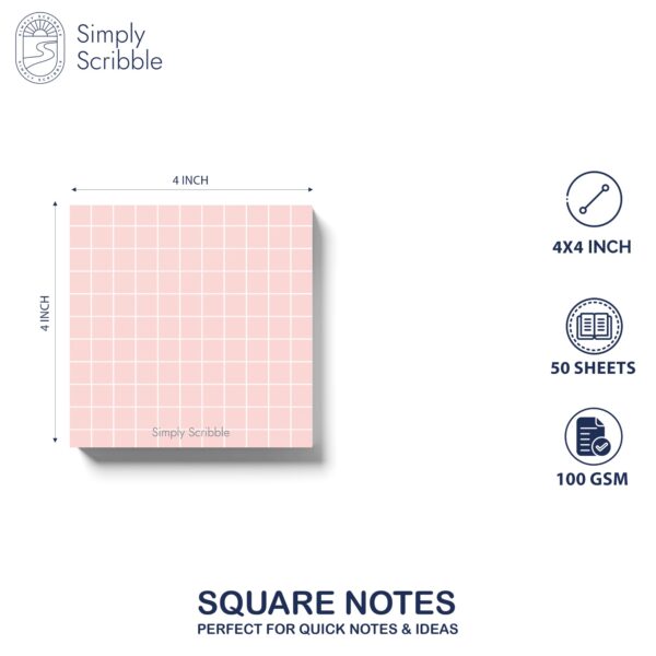 PINK MEMO PAD - Image 3