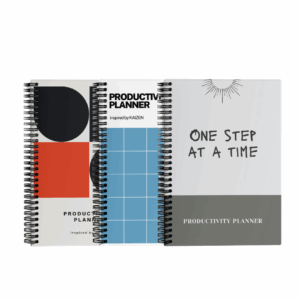 BUNDLE OF 3 – Productivity Planner